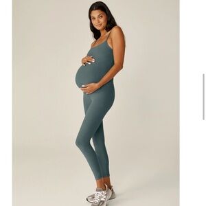 Women's Teal Maternity Leggings